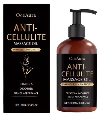 Anti-cellulite massage oil